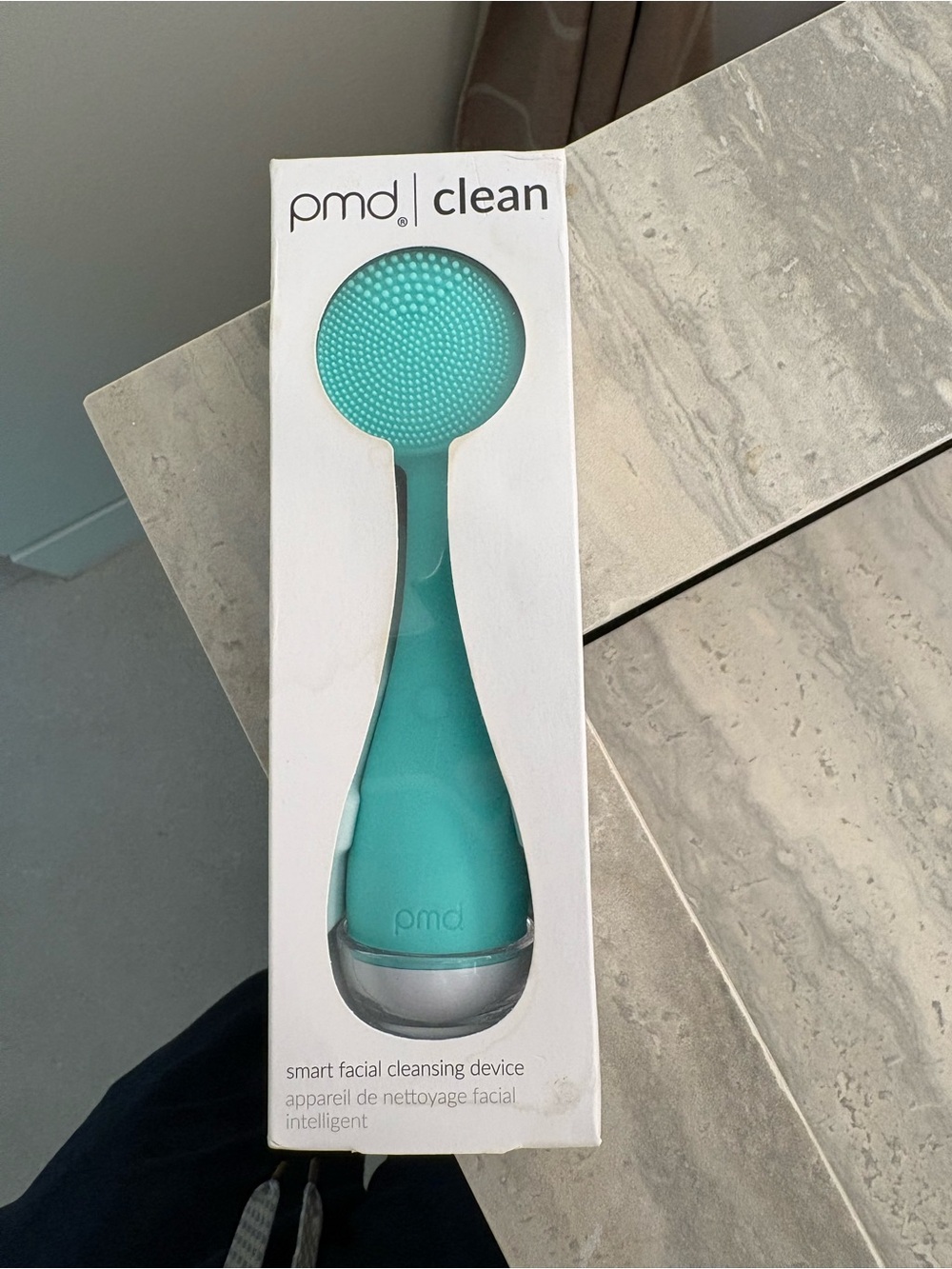 PMD Teal Silicone Facial Brush - Gentle Skin Cleanser - Picture 2 of 2